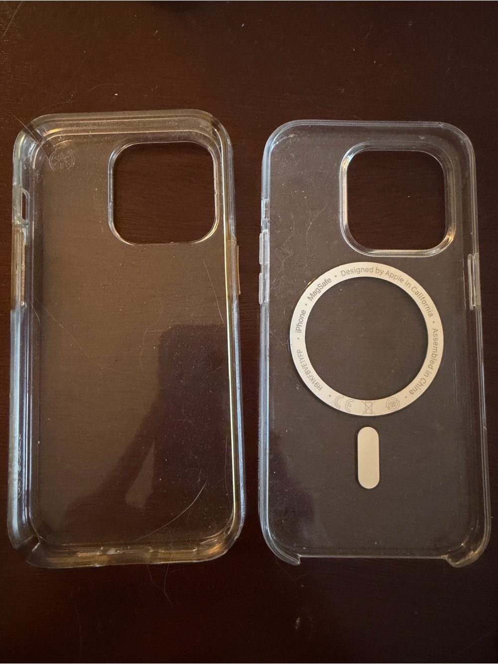 Apple Transparent MagSafe-Compatible iPhone Case Duo